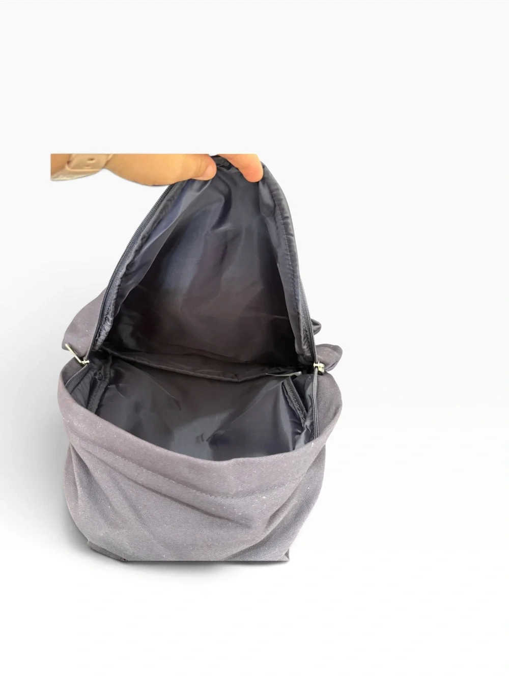 Polo by Ralph Lauren Dark Navy Canvas Backpack with White Logo